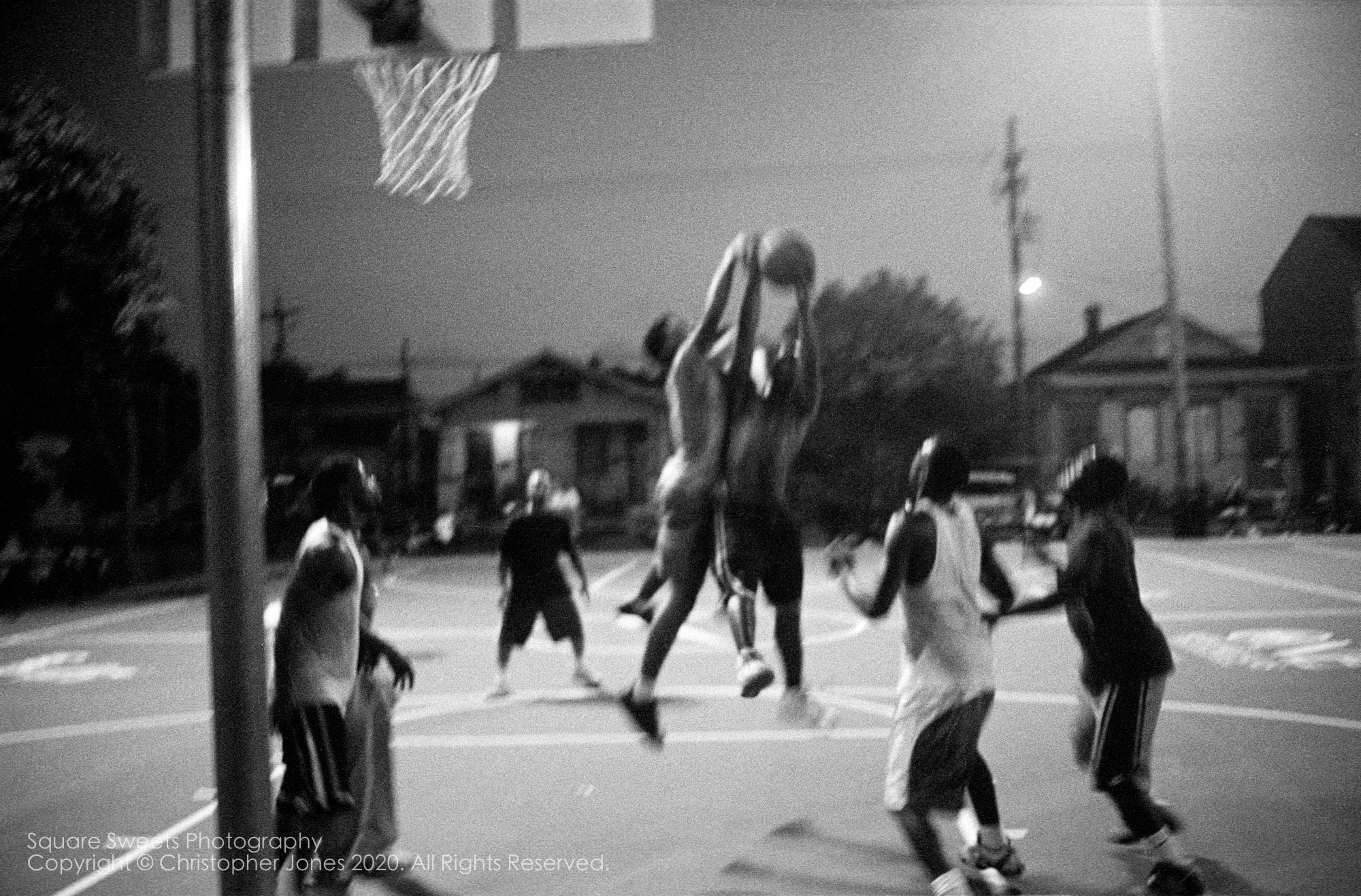 Night Basketball, Stallings Playground, New Orleans