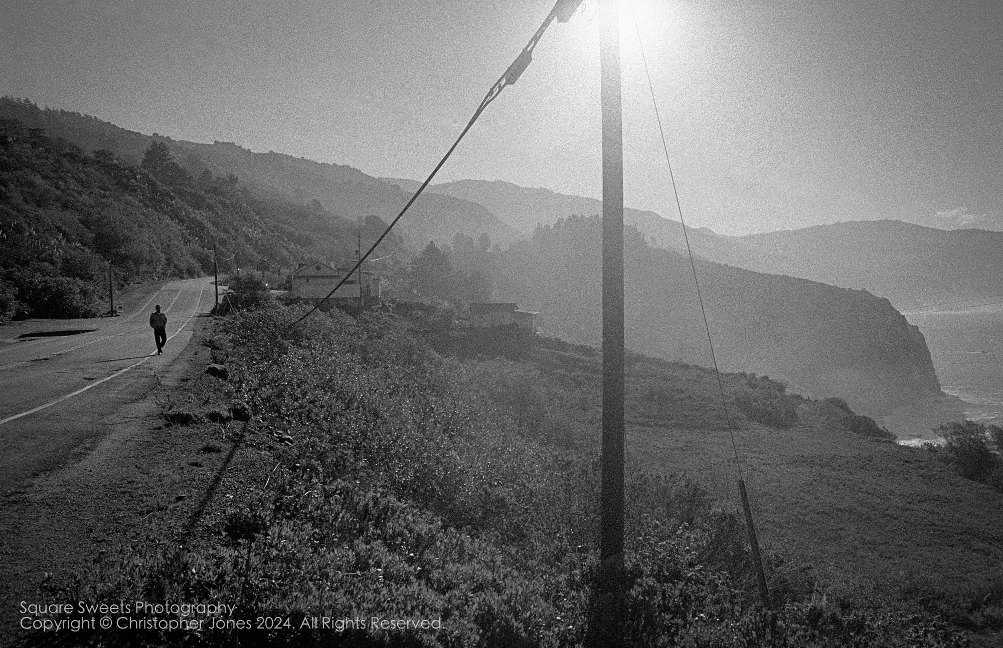 Highway 1 near Lucia Lodge, Big Sur